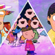 Screenshots from L: Home Movies, Charlie Brown Christmas, and Bob’s Burgers. Graphic: Allison Corr.